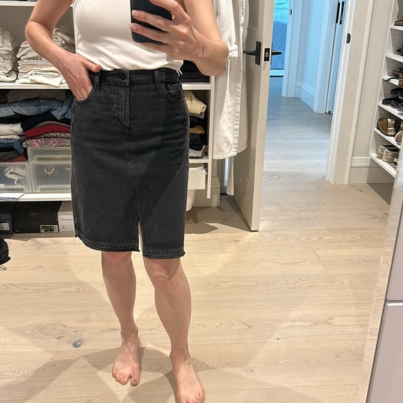 J Brand Carolina Super high rise skirt - size 24 - Picture 5 of 5